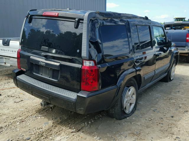 1J8HH48K58C116807 - 2008 JEEP COMMANDER BLACK photo 4