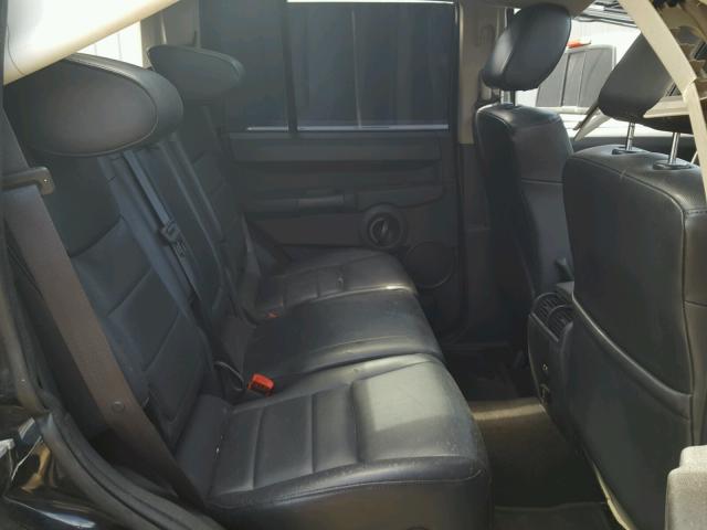 1J8HH48K58C116807 - 2008 JEEP COMMANDER BLACK photo 6