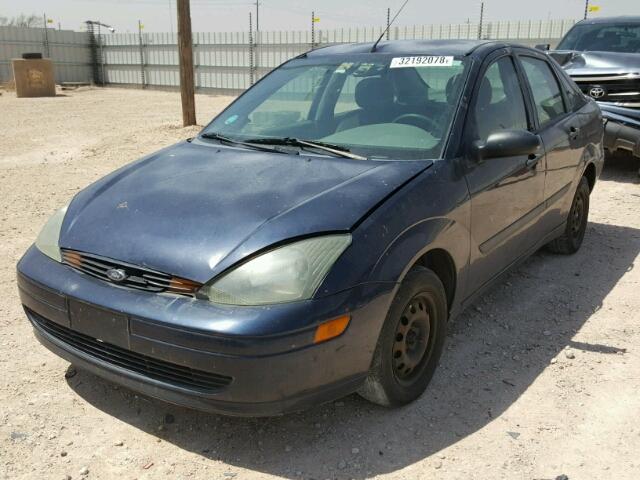 1FAFP33P43W295367 - 2003 FORD FOCUS LX BLUE photo 2