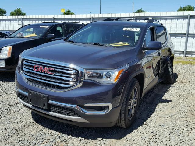 1GKKNMLS9JZ124655 - 2018 GMC ACADIA SLT ლურჯი ფოტო 2