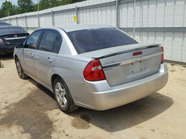 1G1ZT51896F144127 - 2006 CHEVROLET MALIBU LT SILVER photo 3