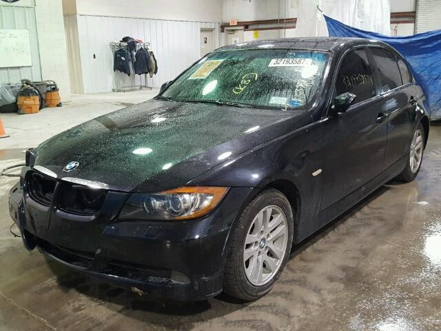 WBAVD13516KT78197 - 2006 BMW 325 XI BLACK photo 2