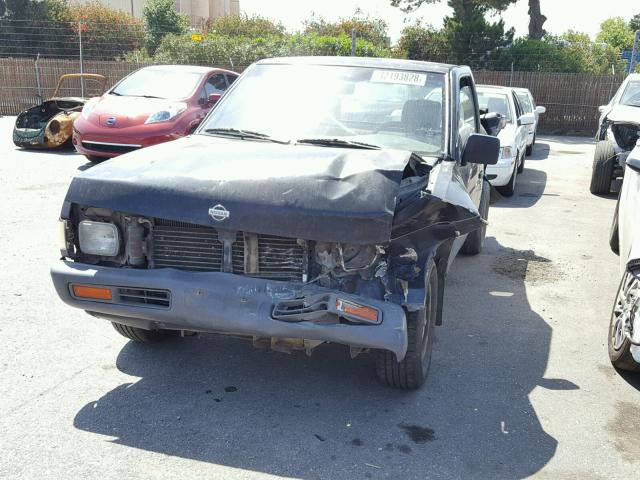 1N6SD11S3VC369408 - 1997 NISSAN TRUCK BASE BLACK photo 2