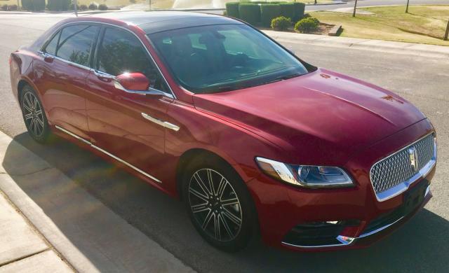 1LN6L9RP8H5608784 - 2017 LINCOLN CONTINENTA Rot Foto 1