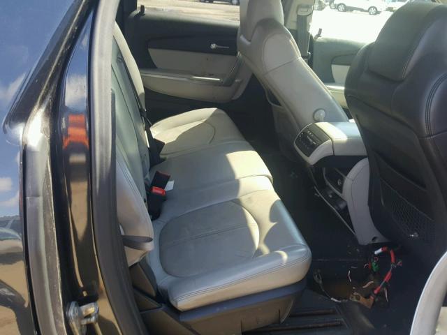 1GKER23777J146422 - 2007 GMC ACADIA SLT შავი ფოტო 6