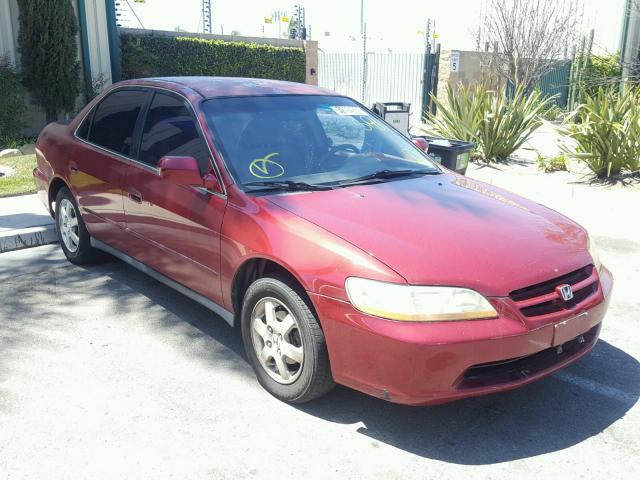 JHMCG6691YC018128 - 2000 HONDA ACCORD SE RED photo 1