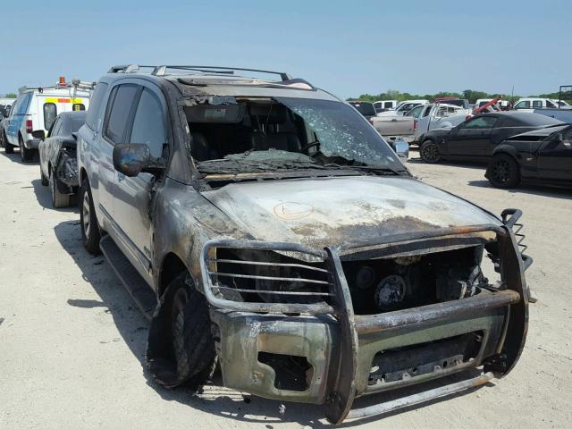 5N1BA08A47N714919 - 2007 NISSAN ARMADA SE SILVER photo 1