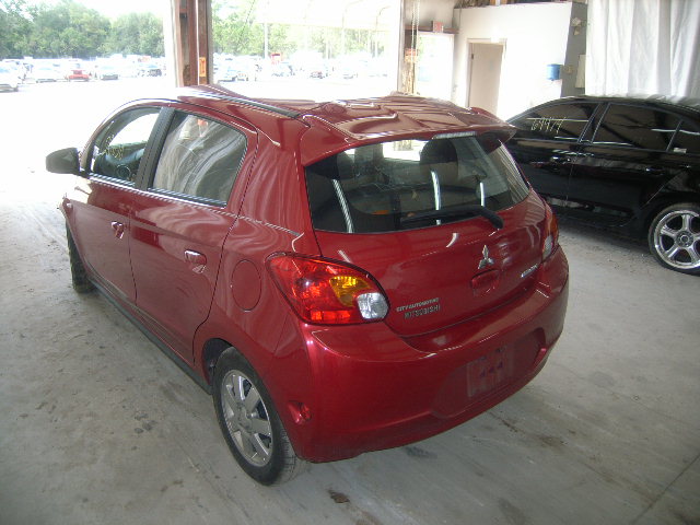 ML32A4HJ0EH012610 - 2014 MITSUBISHI MIRAGE ES RED photo 3