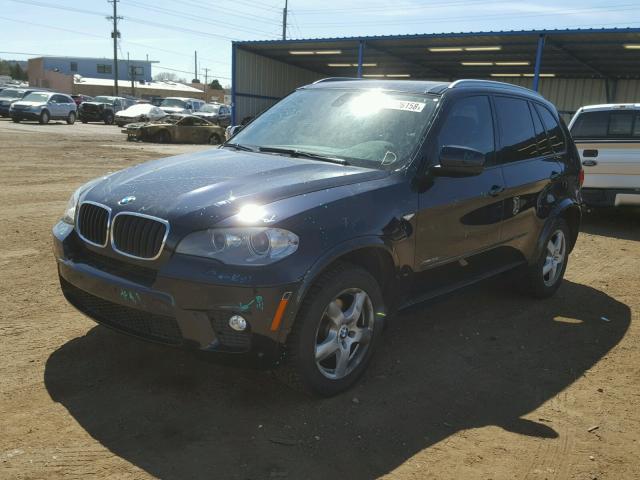 5UXZV4C55DL993943 - 2013 BMW X5 XDRIVE3 BLACK photo 2