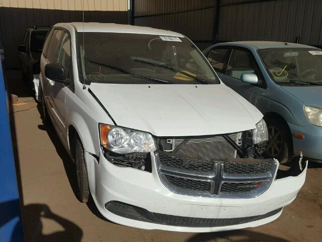 2C4RDGBG3FR682076 - 2015 DODGE GRAND CARA WHITE photo 1