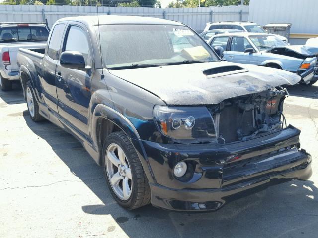 5TETU22N96Z220820 - 2006 TOYOTA TACOMA X-R BLACK photo 1