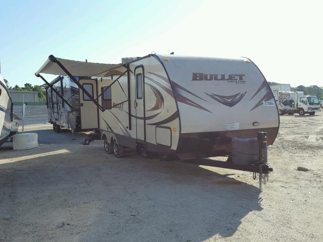 4YDT24827FD424309 - 2015 KEYSTONE BULLET BEIGE photo 1