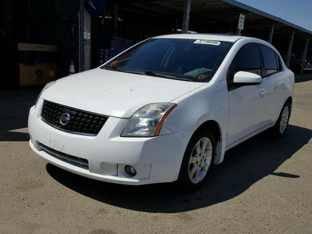 3N1AB61E19L608706 - 2009 NISSAN SENTRA 2.0 WHITE photo 2