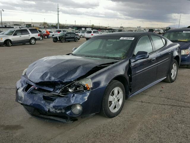 2G2WP552471188036 - 2007 PONTIAC GRAND PRIX BLUE photo 2