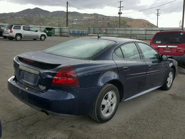 2G2WP552471188036 - 2007 PONTIAC GRAND PRIX BLUE photo 4
