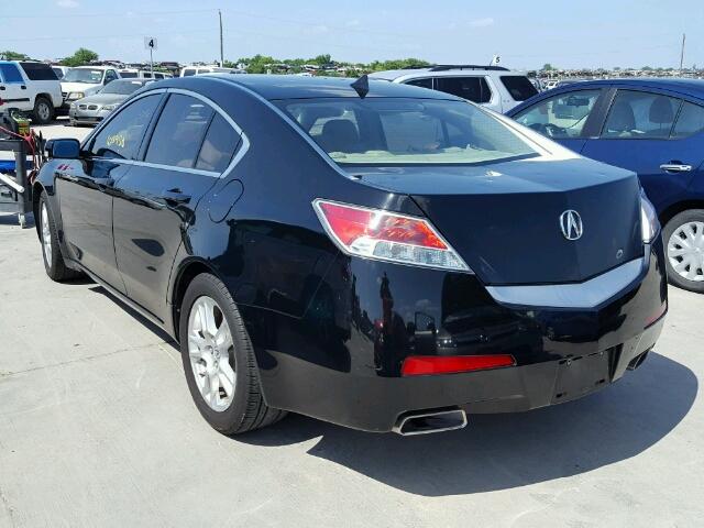 19UUA8F26AA015119 - 2010 ACURA TL BLACK photo 3