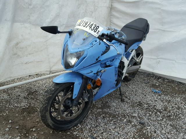 MLHRC7406E5000741 - 2014 HONDA CBR650 F BLUE photo 2