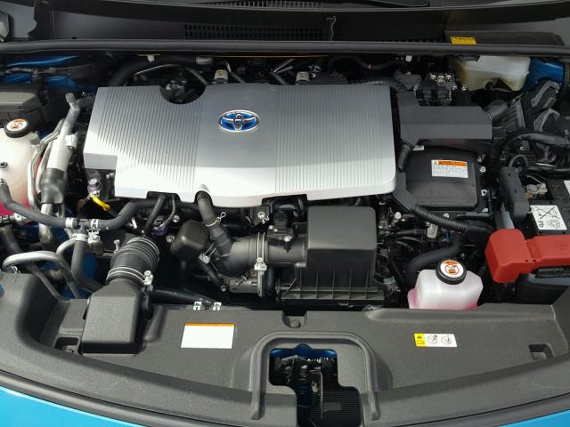 JTDKARFP4H3035813 - 2017 TOYOTA PRIUS PRIM 蓝色 照片 7