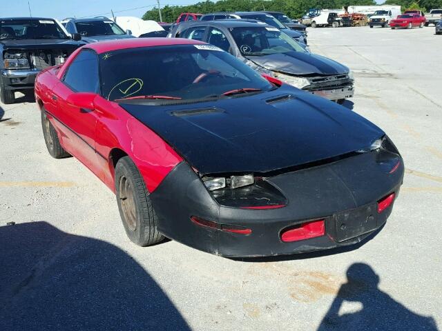 2G1FP22K7T2114153 - 1996 CHEVROLET CAMARO BAS RED photo 1