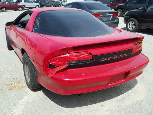 2G1FP22K7T2114153 - 1996 CHEVROLET CAMARO BAS RED photo 3