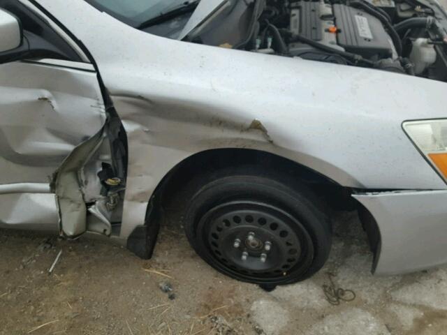 1HGCM56777A031206 - 2007 HONDA ACCORD EX SILVER photo 10