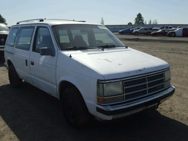 2B4FK25K7LR643009 - 1990 DODGE CARAVAN WHITE photo 1