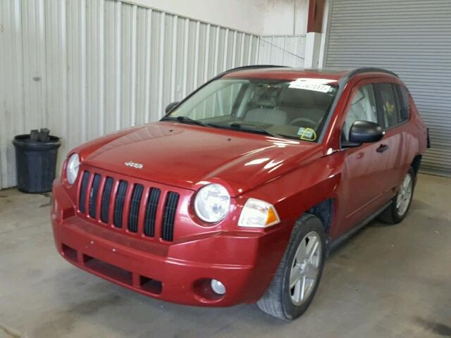 1J8FF47W88D789148 - 2008 JEEP COMPASS SP MAROON photo 2