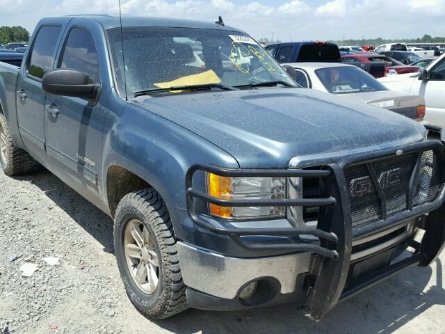 3GTP2VE3XBG129418 - 2011 GMC SIERRA K15 TURQUOISE photo 1