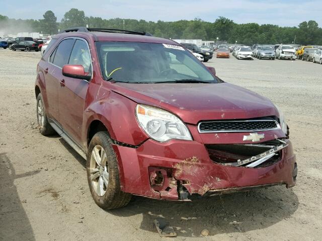 2CNALDEW1A6416451 - 2010 CHEVROLET EQUINOX LT MAROON photo 1