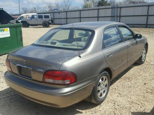 1YVGF22CXX5893205 - 1999 MAZDA 626 ES BEIGE photo 4