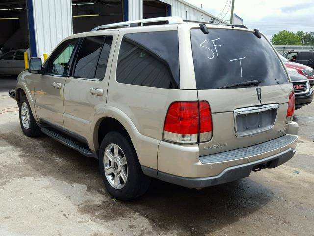 5LMEU68H95ZJ25100 - 2005 LINCOLN AVIATOR 棕色 照片 3