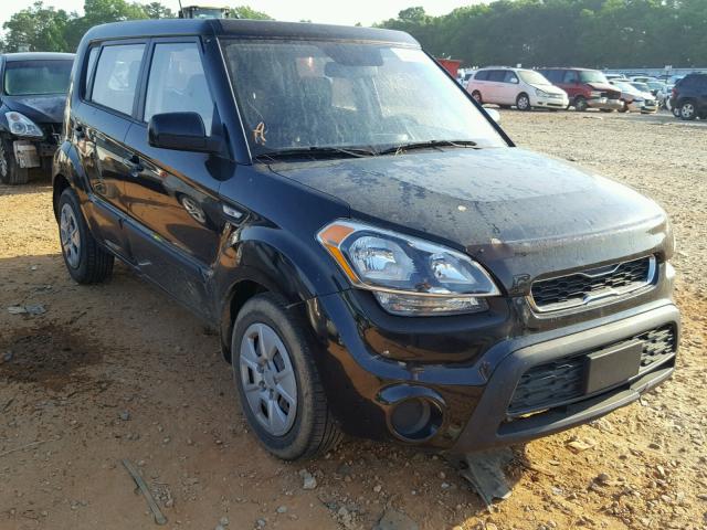 KNDJT2A58C7745463 - 2012 KIA SOUL BLACK photo 1