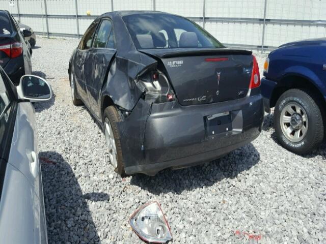 1G2ZG58N374191243 - 2007 PONTIAC G6/SE BLACK photo 3