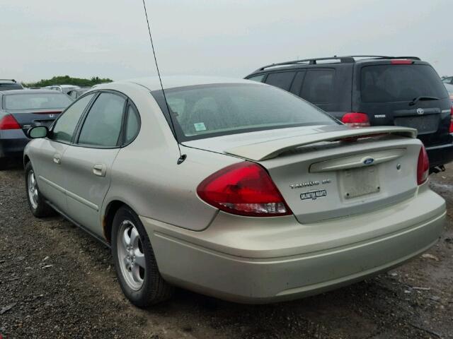 1FAFP53U66A179185 - 2006 FORD TAURUS BEIGE photo 3