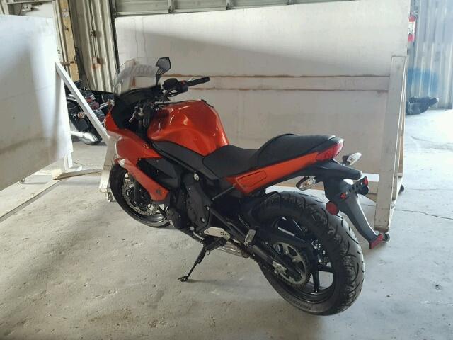 JKAEXEC17BDA81820 - 2011 KAWASAKI EX650 C 橙色 照片 3