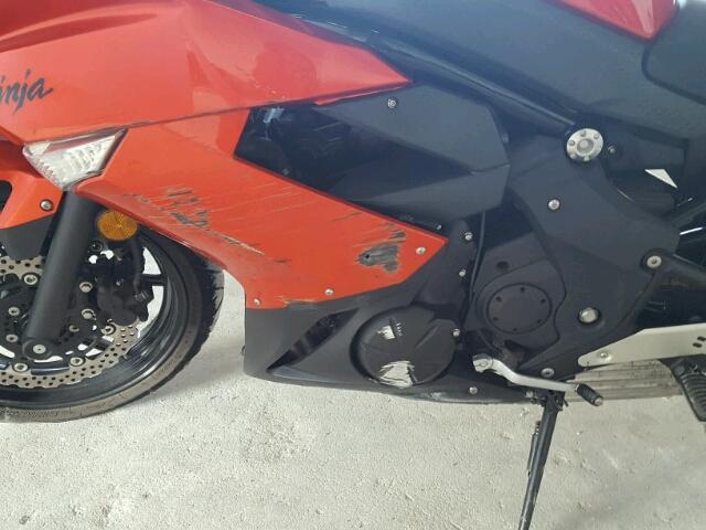 JKAEXEC17BDA81820 - 2011 KAWASAKI EX650 C 橙色 照片 9