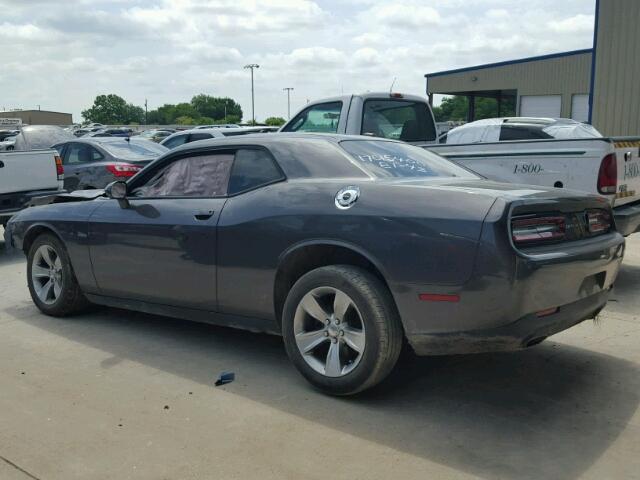 2C3CDZAG7FH822028 - 2015 DODGE CHALLENGER GRAY photo 3