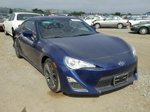 JF1ZNAA16G8702167 - 2016 TOYOTA SCION FR-S BLUE photo 1