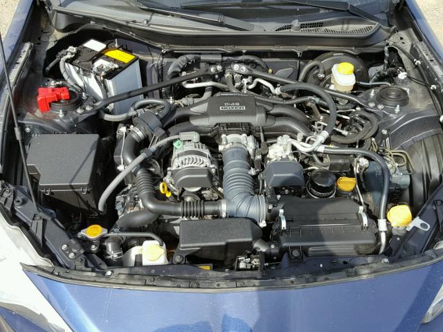 JF1ZNAA16G8702167 - 2016 TOYOTA SCION FR-S BLUE photo 7