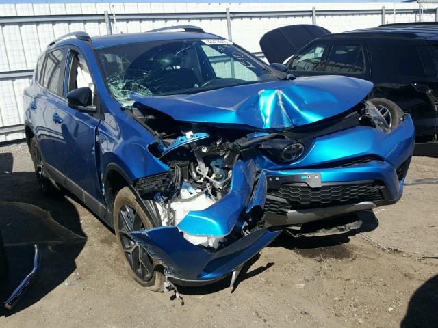 2T3JFREV8HW585039 - 2017 TOYOTA RAV4 SE BLUE photo 1