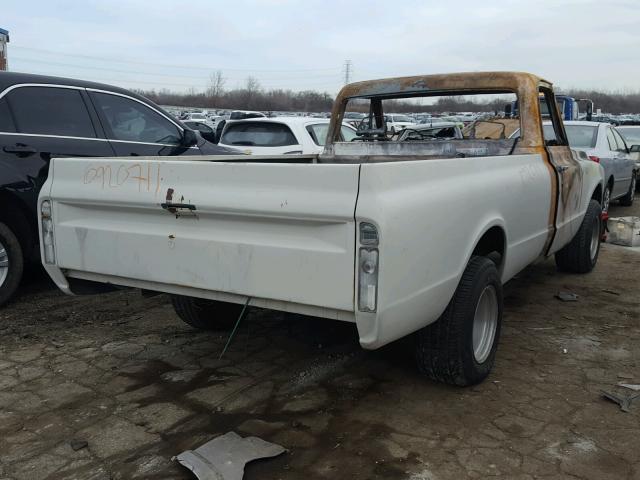 CCE142A167829 - 1972 CHEVROLET C10 GRAY photo 4