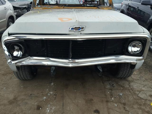 CCE142A167829 - 1972 CHEVROLET C10 GRAY photo 9