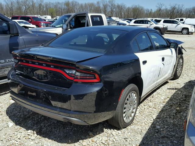 2C3CDXKT6HH584448 - 2017 DODGE CHARGER PO TWO TONE photo 4