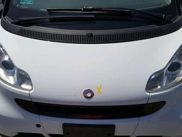 WMEEK31X19K300906 - 2009 SMART FORTWO PAS 白色 照片 7