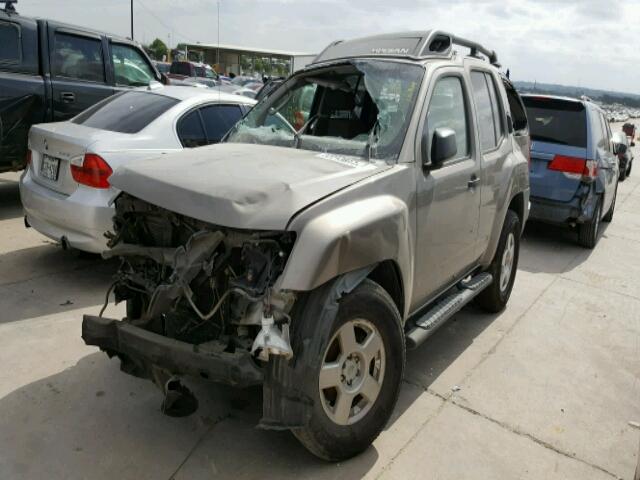 5N1AN08U97C544028 - 2007 NISSAN XTERRA GREEN photo 2