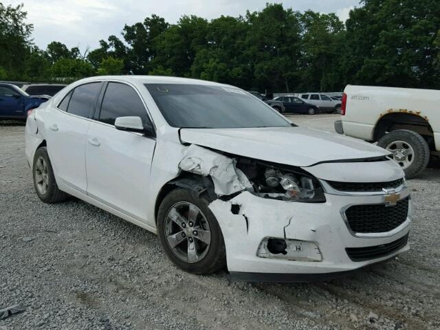 1G11C5SL2FF295102 - 2015 CHEVROLET MALIBU 1LT WHITE photo 1