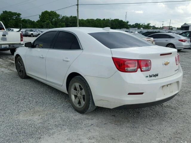 1G11C5SL2FF295102 - 2015 CHEVROLET MALIBU 1LT WHITE photo 3