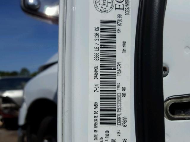 1C6RR7LT5ES398983 - 2014 RAM 1500 SLT WHITE photo 10