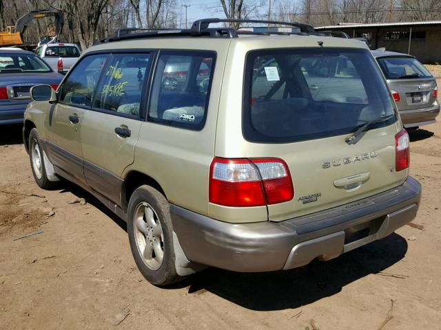 JF1SF65522H729786 - 2002 SUBARU FORESTER S 银色 照片 3