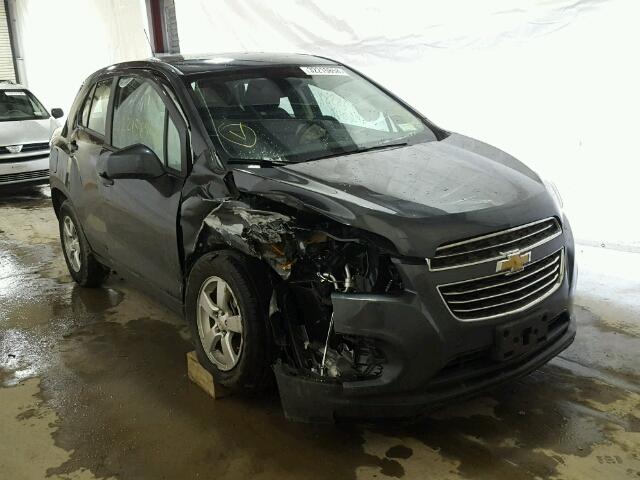 3GNCJNSB2GL268090 - 2016 CHEVROLET TRAX LS BLACK photo 1